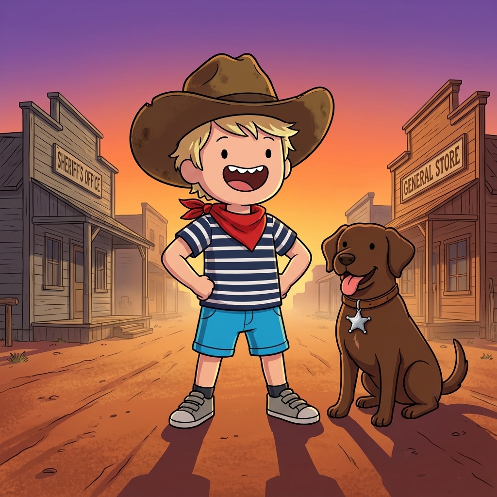 Liam & T-Bone Go West