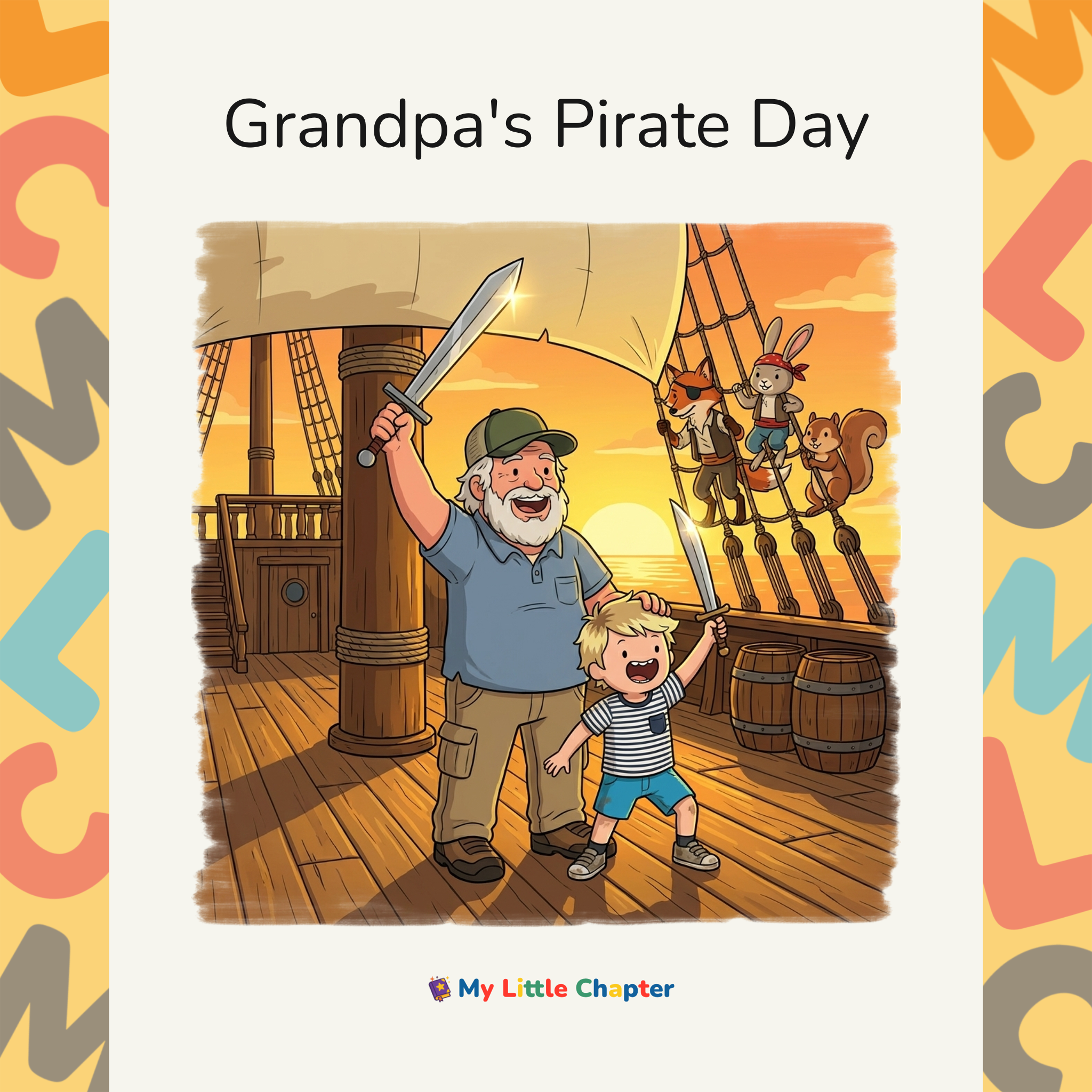 Grandpa's Pirate Day